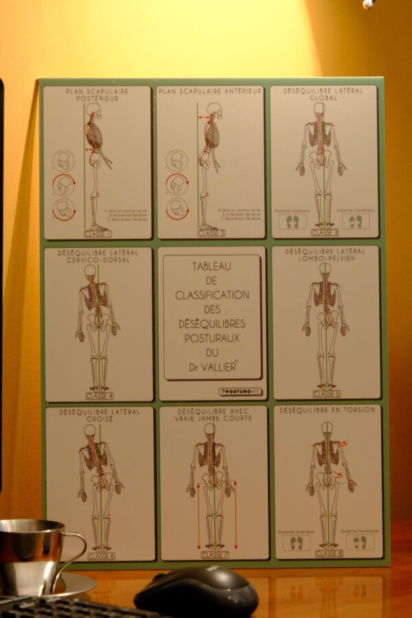 Poster v -  - Classification Des Déséquilibres Posturaux | Empreintes Podoscopiques | Phories Labiles | Posturokit